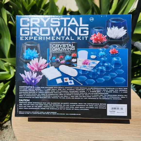 NEW 7 Crystal 4M Crystal Growing Science Experimental Kit Chemistry STEM toy - Picture 6 of 9